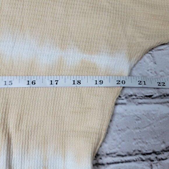 BillaBong Any Day Thermal Long Sleeve T-Shirt Peach Cream NWT Juniors Size L - Picture 11 of 12